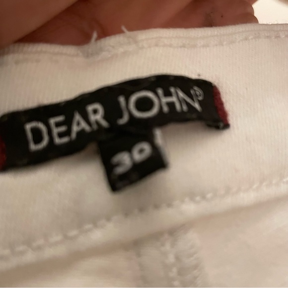 White denim with stretch - Picture 6 of 6